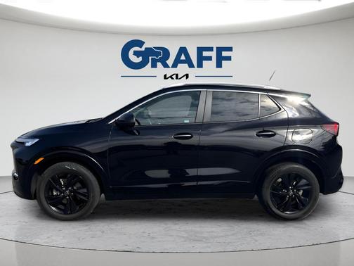Ebony Twilight Metallic 2024 Buick Encore GX Sport Touring