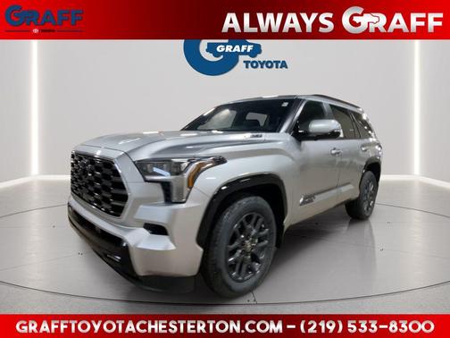 Celestial Silver Metallic 2026 Toyota Sequoia Platinum