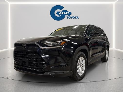 Midnight Black Metallic 2025 Toyota Grand Highlander XLE