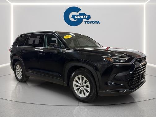 Midnight Black Metallic 2025 Toyota Grand Highlander XLE