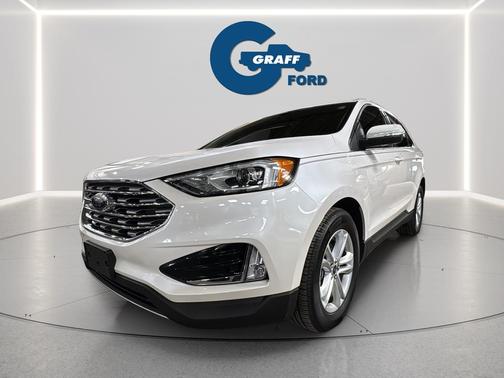 WHITE PLATINUM MET TRI-COAT 2019 Ford Edge SEL