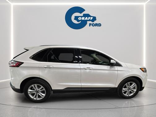 WHITE PLATINUM MET TRI-COAT 2019 Ford Edge SEL
