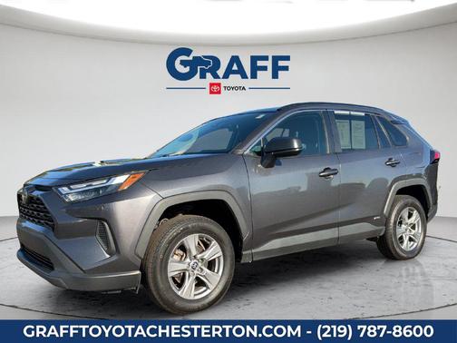 Magnetic Gray Metallic 2024 Toyota RAV4 Hybrid LE