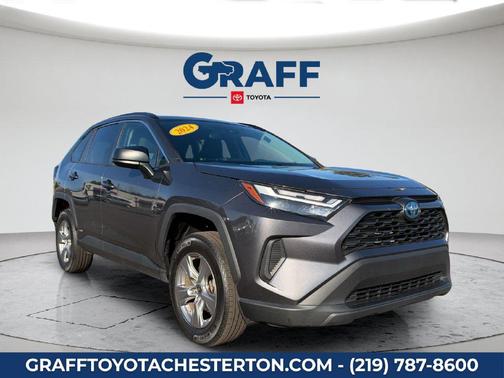 Magnetic Gray Metallic 2024 Toyota RAV4 Hybrid LE
