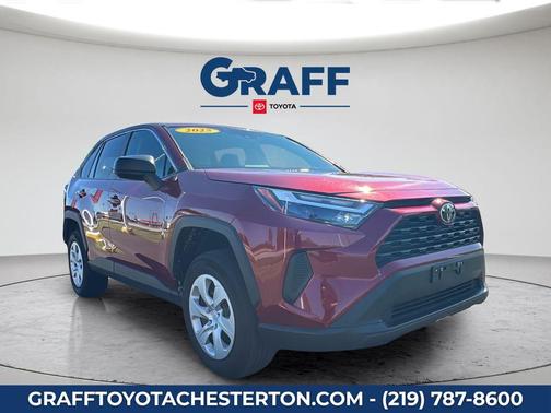 Ruby Flare Pearl 2025 Toyota RAV4 LE
