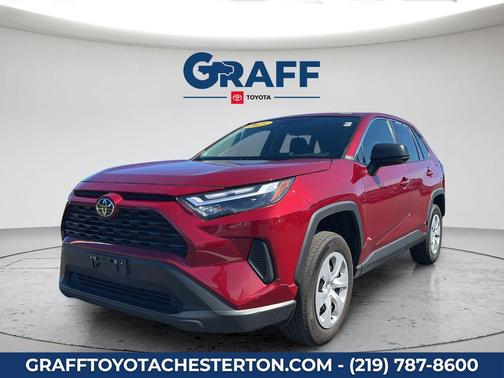 Ruby Flare Pearl 2025 Toyota RAV4 LE