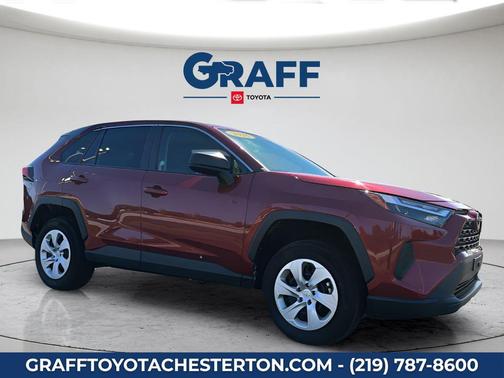 Ruby Flare Pearl 2025 Toyota RAV4 LE