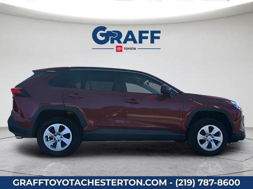 Ruby Flare Pearl 2025 Toyota RAV4 LE