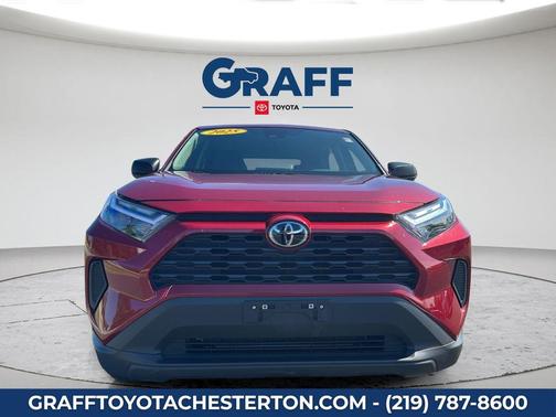 Ruby Flare Pearl 2025 Toyota RAV4 LE