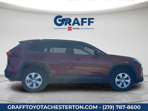 Ruby Flare Pearl 2025 Toyota RAV4 LE