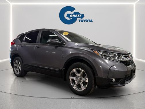 Modern Steel Metallic 2018 Honda CR-V EX-L