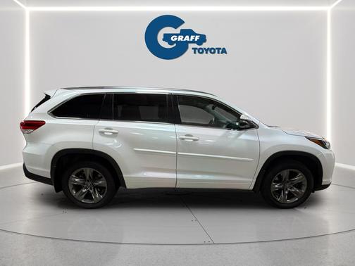 Blizzard Pearl 2017 Toyota Highlander Limited Platinum