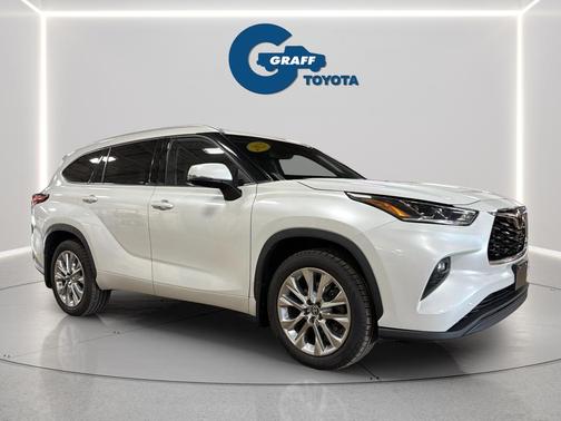 Wind Chill Pearl 2023 Toyota Highlander Limited