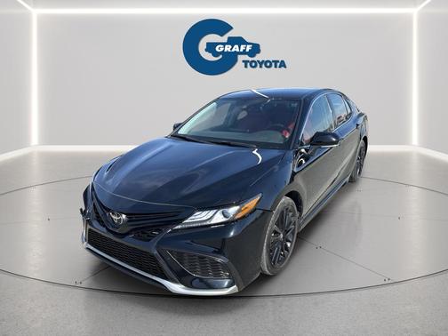 Midnight Black Metallic 2024 Toyota Camry XSE