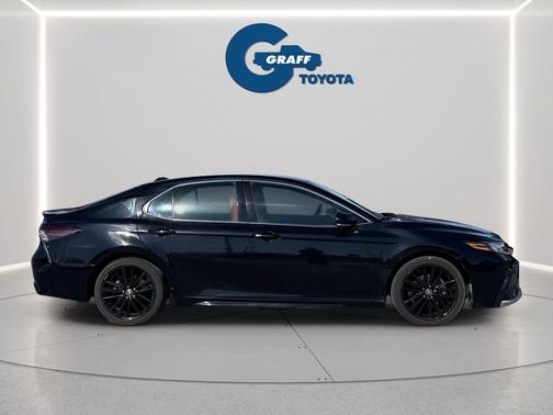 Midnight Black Metallic 2024 Toyota Camry XSE