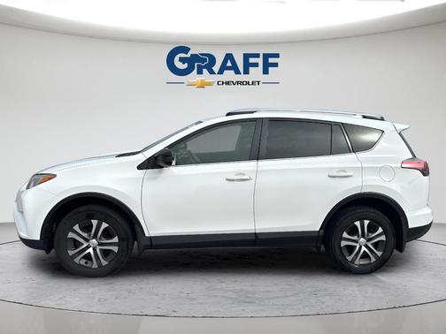 Super White 2016 Toyota RAV4 LE