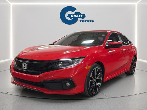 Rallye Red 2021 Honda Civic Sport