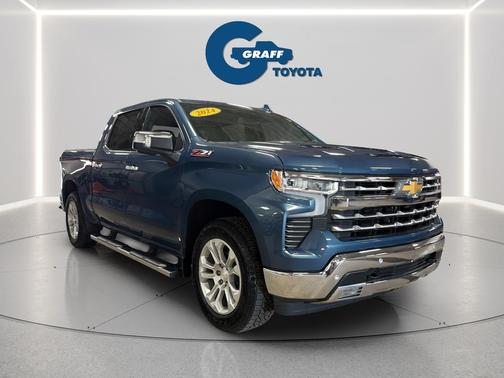 Lakeshore Blue Metallic 2024 Chevrolet Silverado 1500 LTZ