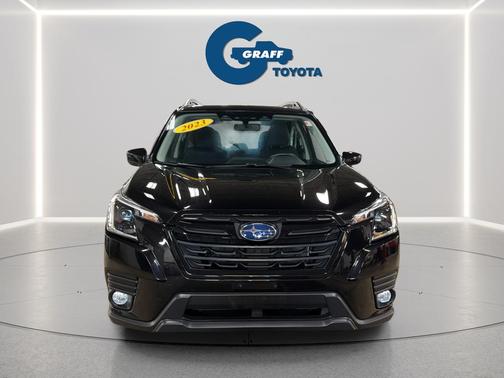 Crystal Black Silica 2023 Subaru Forester Premium