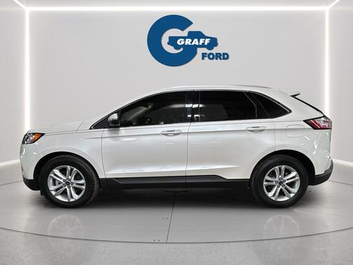 WHITE PLATINUM MET TRI-COAT 2019 Ford Edge SEL