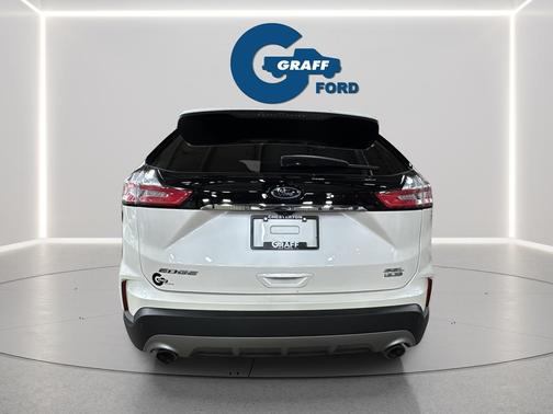 WHITE PLATINUM MET TRI-COAT 2019 Ford Edge SEL