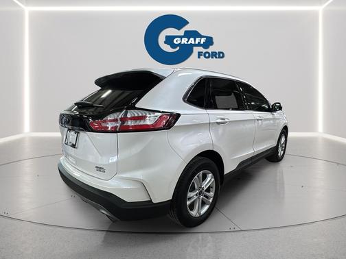 WHITE PLATINUM MET TRI-COAT 2019 Ford Edge SEL