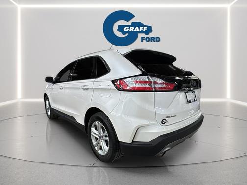WHITE PLATINUM MET TRI-COAT 2019 Ford Edge SEL