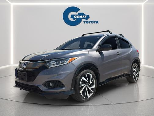 Gray 2020 Honda HR-V AWD Sport
