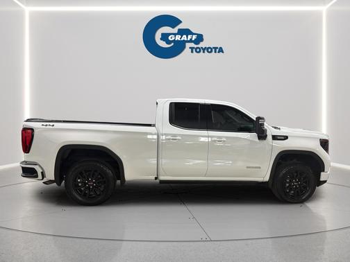 Summit White 2025 GMC Sierra 1500 Elevation