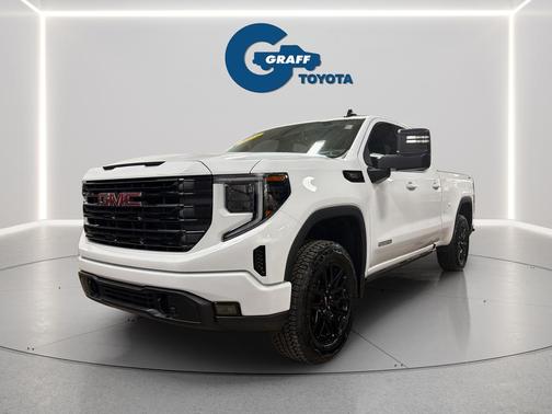 Summit White 2025 GMC Sierra 1500 Elevation