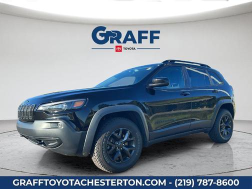 Diamond Black Crystal Pearlcoat 2020 Jeep Cherokee Latitude