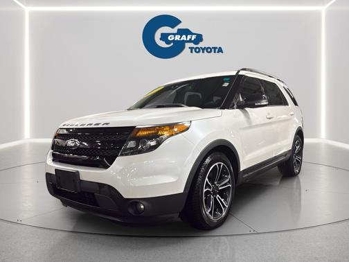WHITE PLATINUM MET TRI-COAT 2015 Ford Explorer Sport