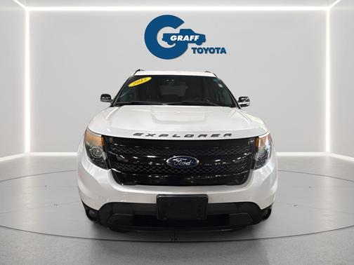 WHITE PLATINUM MET TRI-COAT 2015 Ford Explorer Sport
