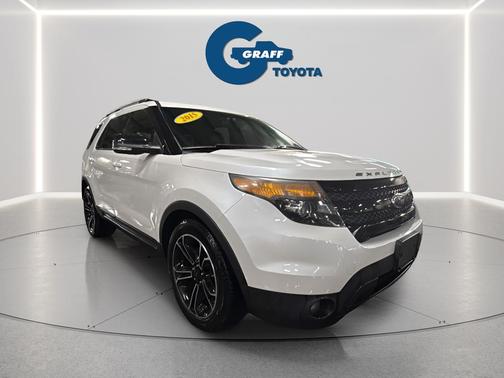 WHITE PLATINUM MET TRI-COAT 2015 Ford Explorer Sport