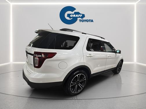 WHITE PLATINUM MET TRI-COAT 2015 Ford Explorer Sport