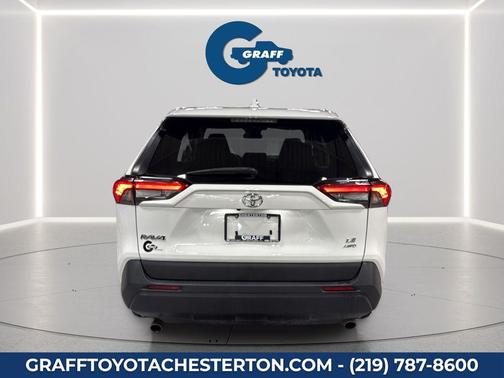 White 2022 Toyota RAV4 LE