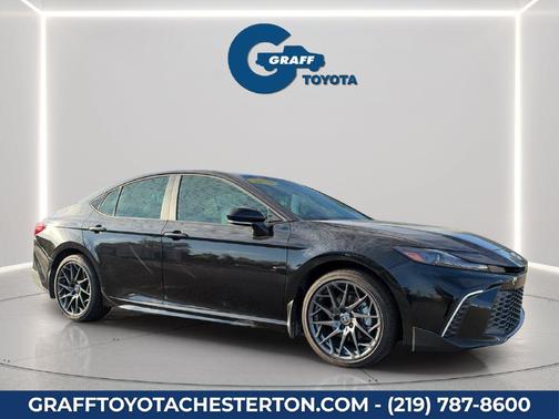 Midnight Black Metallic 2026 Toyota Camry SE