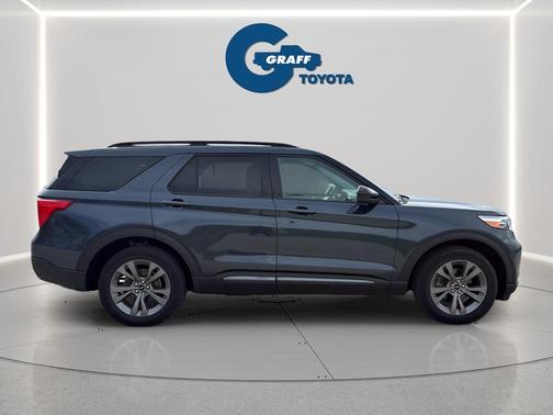 STONE BLUE METALLIC 2022 Ford Explorer XLT