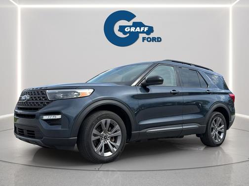 STONE BLUE METALLIC 2022 Ford Explorer XLT