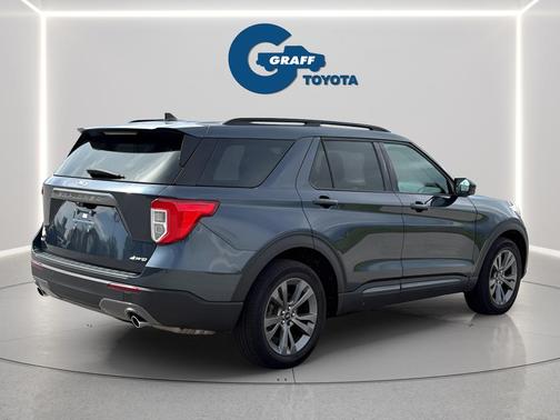 STONE BLUE METALLIC 2022 Ford Explorer XLT