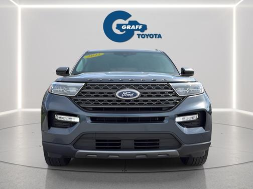 STONE BLUE METALLIC 2022 Ford Explorer XLT