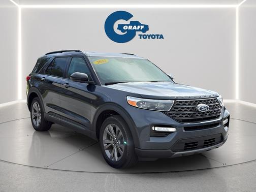 STONE BLUE METALLIC 2022 Ford Explorer XLT