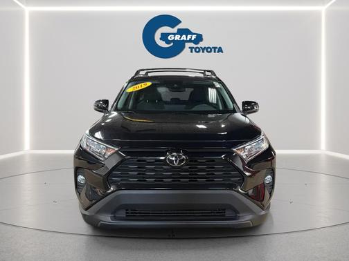 Midnight Black Metallic 2019 Toyota RAV4 XLE