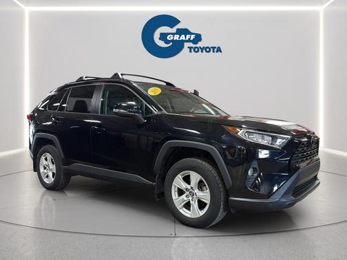 Midnight Black Metallic 2019 Toyota RAV4 XLE