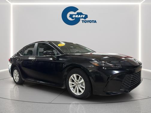 Midnight Black Metallic 2025 Toyota Camry LE