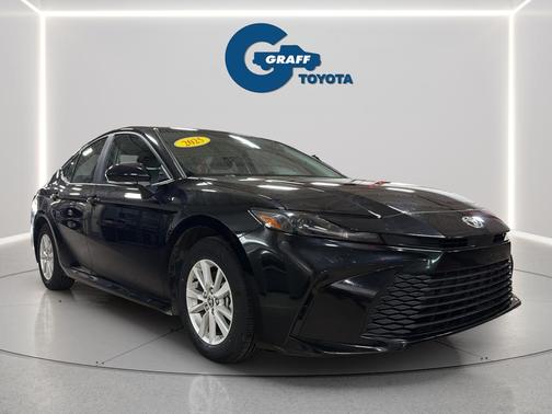 Midnight Black Metallic 2025 Toyota Camry LE