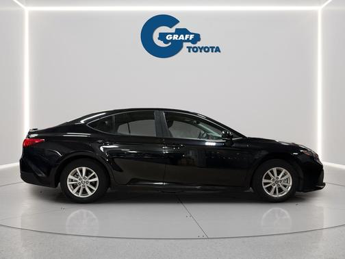 Midnight Black Metallic 2025 Toyota Camry LE