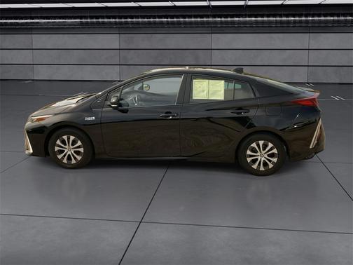 Midnight Black Metallic 2021 Toyota Prius Prime LE