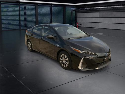 Midnight Black Metallic 2021 Toyota Prius Prime LE