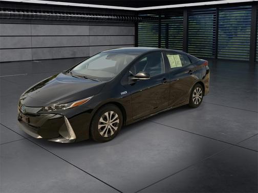 Midnight Black Metallic 2021 Toyota Prius Prime LE